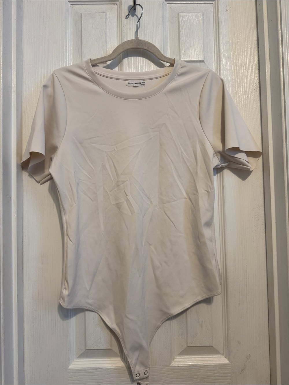 Good American Short Sleeve Bodysuit